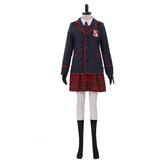 Halloweez Umbrella Academy Girl School Uniform Cosplay Costume | Premium Jacket and Dress Set for Adults - Halloweez